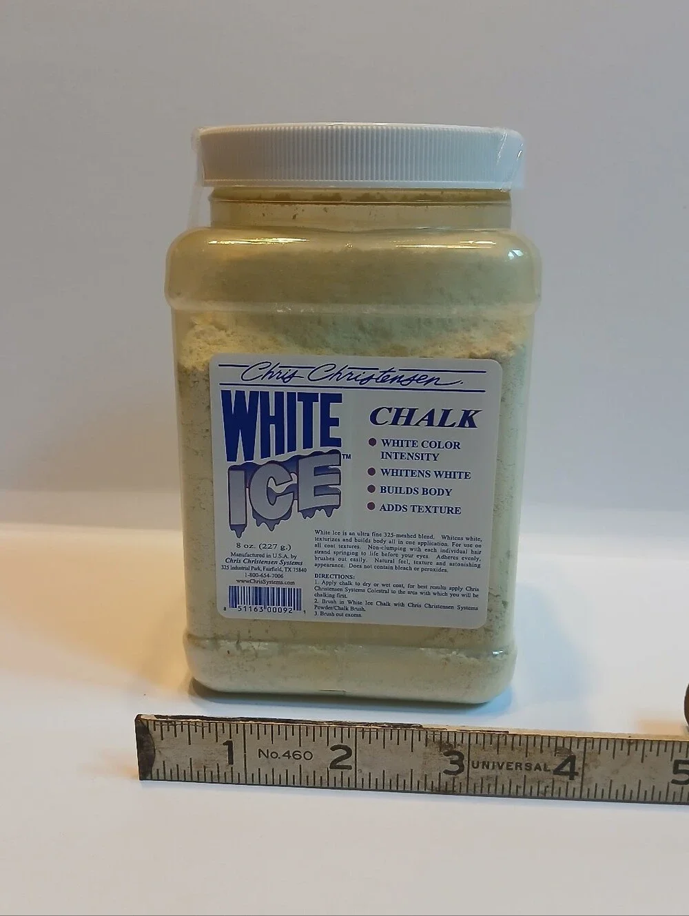 White Ice Chalk, Dog Cosmetics, Groom like a Professional, Natural Look, Easy